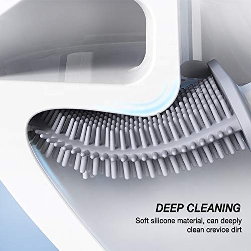 Silicone Toilet Cleaning Brush
