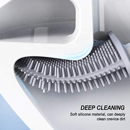 Silicone Toilet Cleaning Brush
