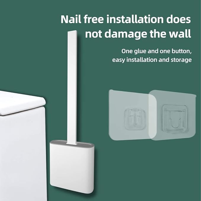 Silicone Toilet Cleaning Brush