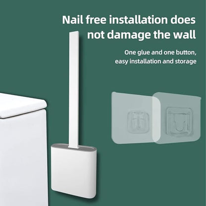 Silicone Toilet Cleaning Brush