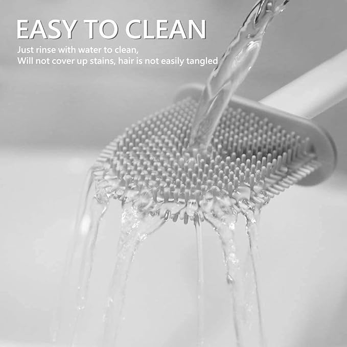 Silicone Toilet Cleaning Brush